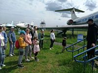 Посещение музея аэроклуба