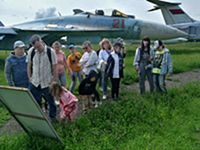 Посещение музея аэроклуба