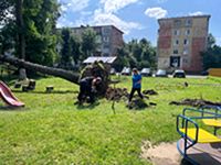 Могилевский городской ЦКРОиР: Вместе преодолеваем последствия урагана!