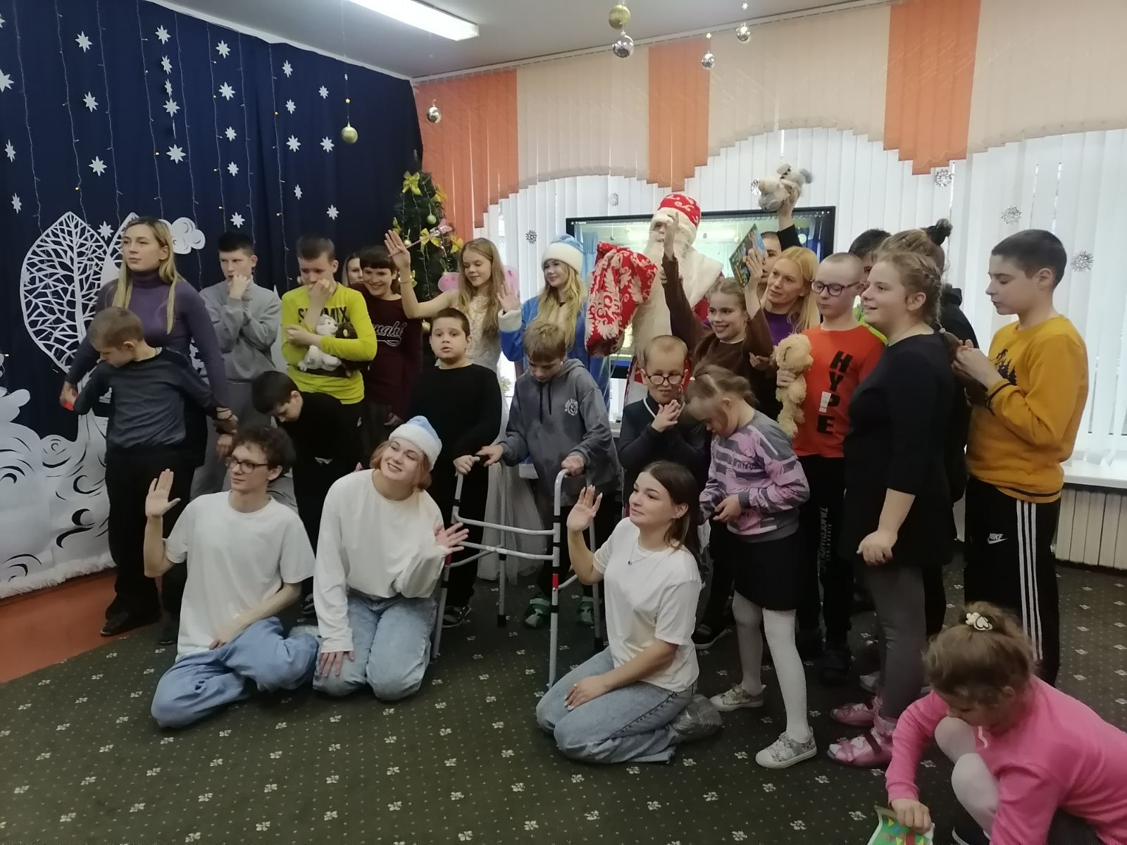 Новогодние приключения  в Могилевском ЦКРОиР! 