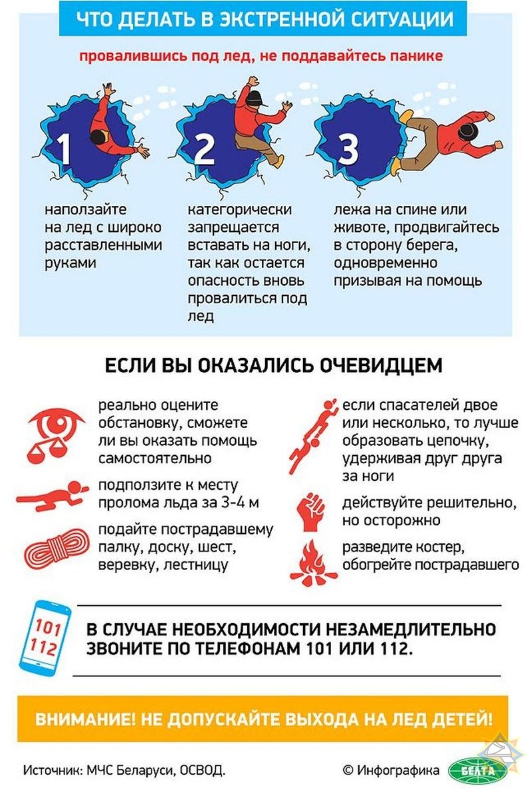 «Азы безопасности. Осторожно, тонкий лёд!