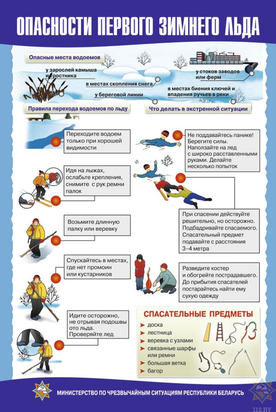 «Азы безопасности. Осторожно, тонкий лёд!